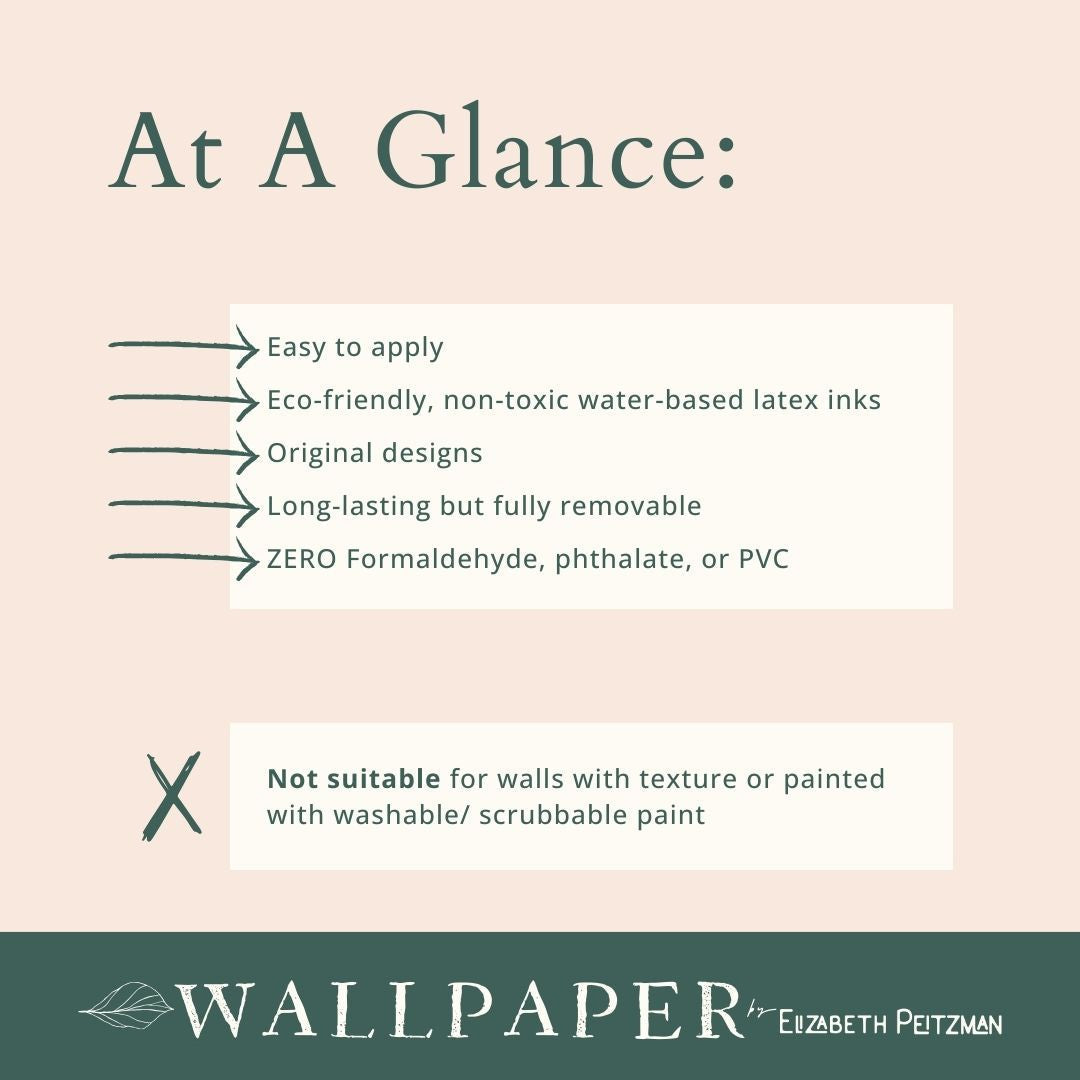 Wildflower Preserve Wallpaper - Linen