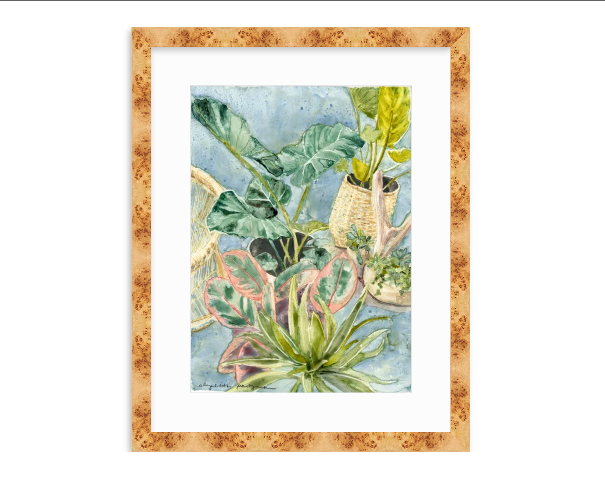 Plant Shop No. 2 Art Print