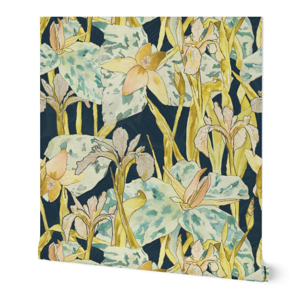 Botanical Heritage Wallpaper by Elizabeth Peitzman