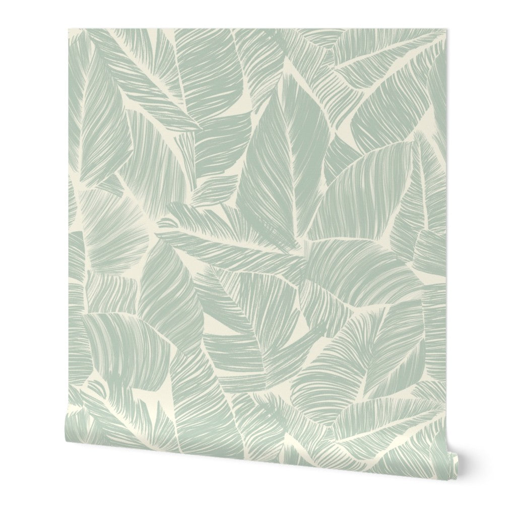 Botanical Foliage Wallpaper - Light