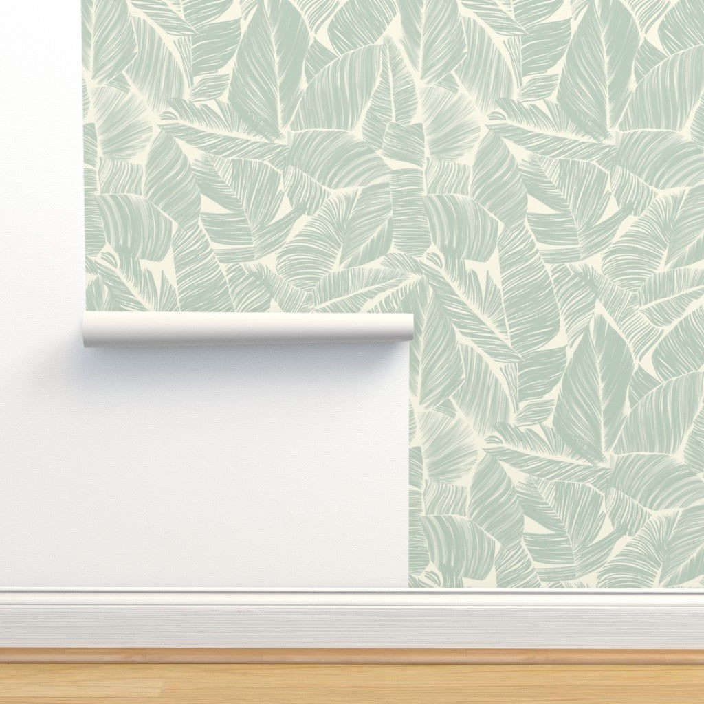 Botanical Foliage Wallpaper - Light