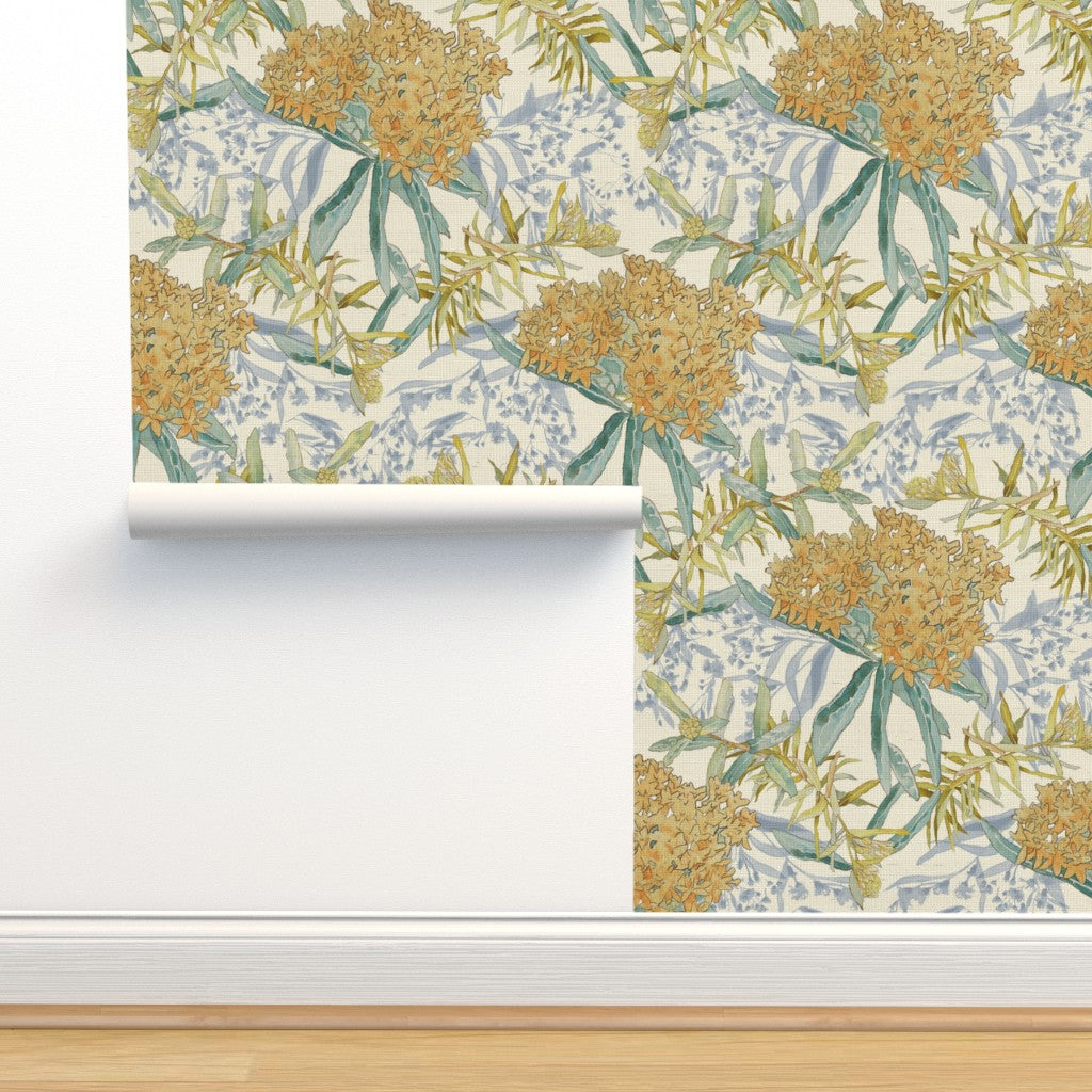 Legacy Garden Wallpaper - Cornflower